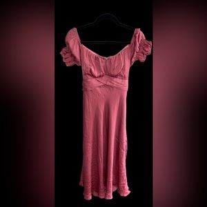 Formal gown, Pink, Size large,
